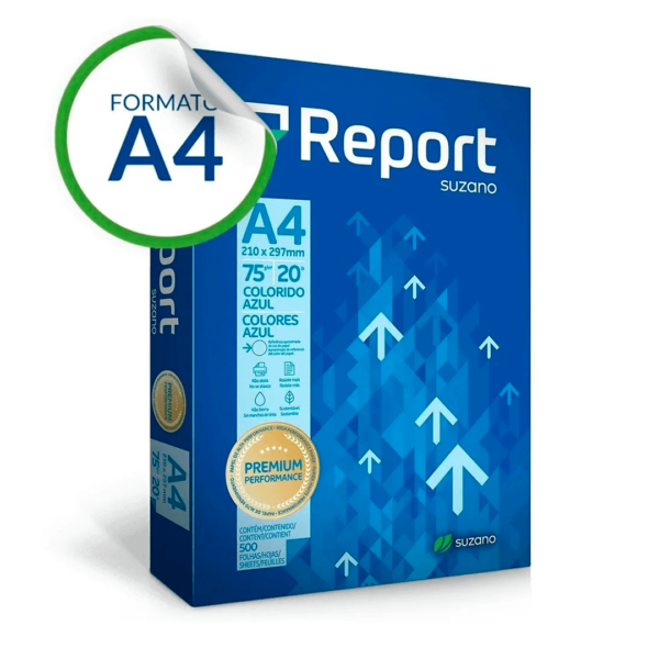 Papel Sulfite Azul A4