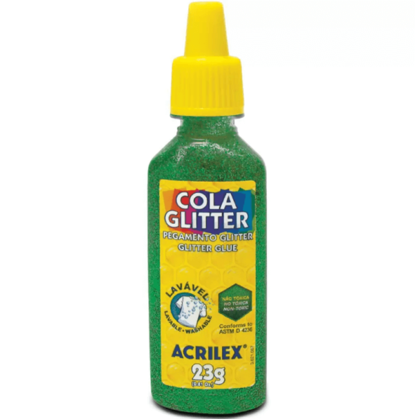Cola Glitter Verde 23g