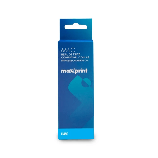 Refil de tinta Maxprint 664C Ciano