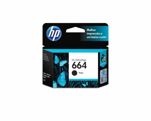 Cartucho HP 664 Preto