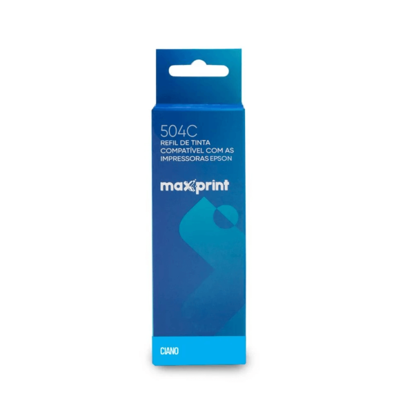 Refil de tinta Maxprint 504C Ciano