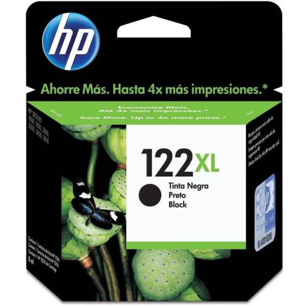 Cartucho HP 122XL Preto