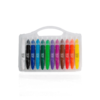Giz de Cera Color Gel 12 Cores Aquarelável