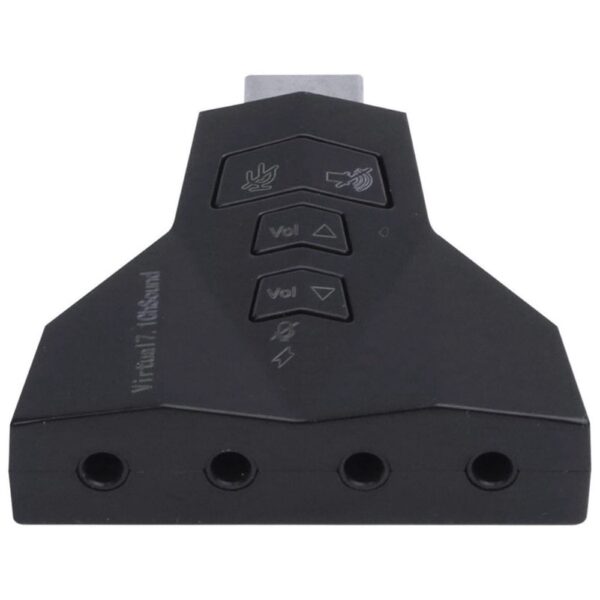Placa De Som Usb 7.1 Canais