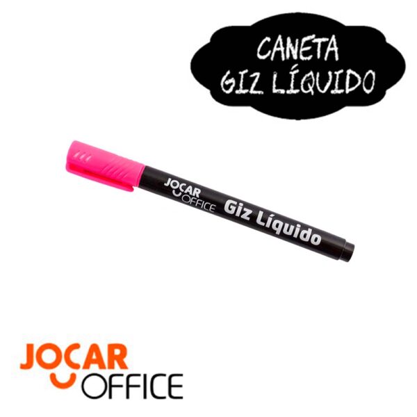 Giz Líquido Rosa Ponta 1.2mm