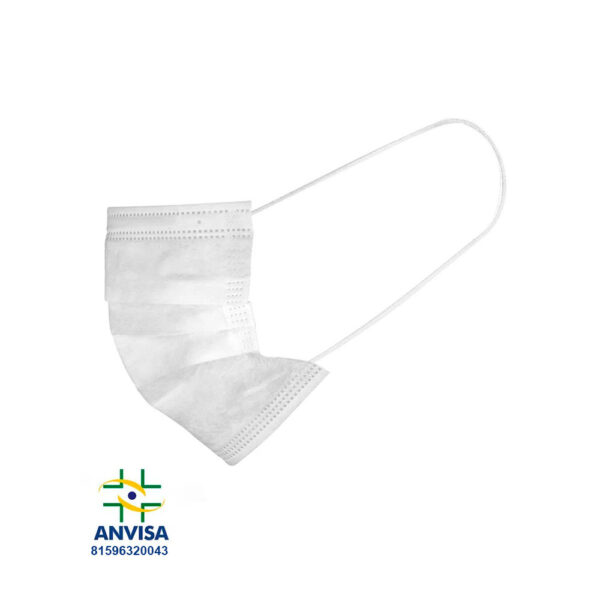 Caixa com 50 Máscaras Cirúrgicas Branco