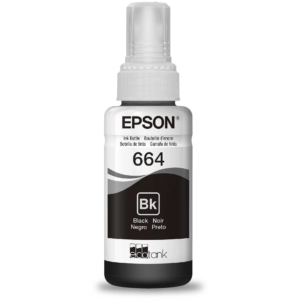 Garrafa para Ecotank Preto T664 - Epson - T664120AL