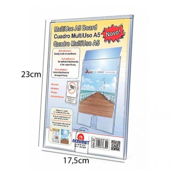 Quadro Multiuso A5 Cristal Acrimet - Image 2