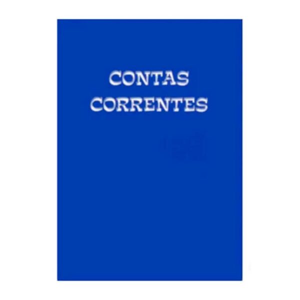 Livro Contas Corrente Oficio 50 Folhas Tamoio