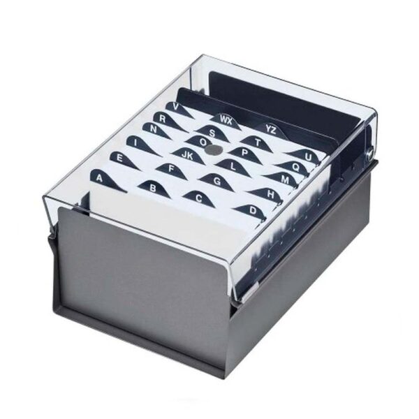 Fichário De Mesa 4x6 Cristal Acrimet