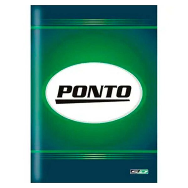 Livro Ponto 1/4 160 Folhas São Domingos