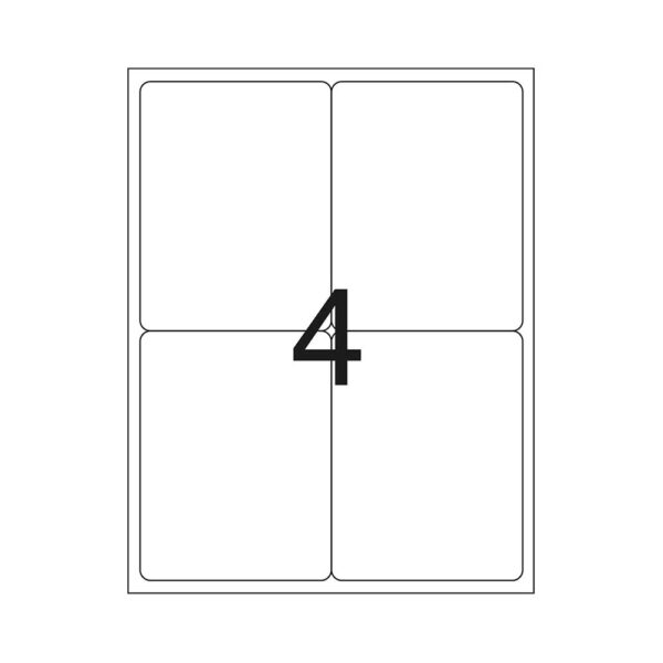 Etiqueta Ink-jet/laser Carta 138,11x106,36mm 6288 Pimaco PT/100 - Image 3
