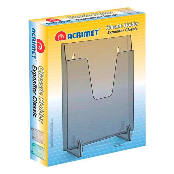 Organizador de Escritório Expositor Classic Vertical Cristal Acrimet - Image 3