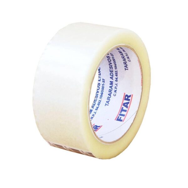 Fita Adesiva Larga  45mmX100m Transparente Fitar