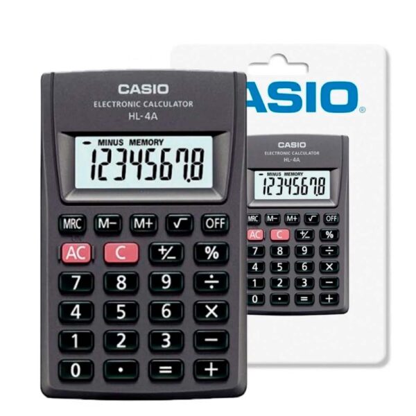Calculadora De Bolso HL-4A 8 Dígitos Casio - Image 4