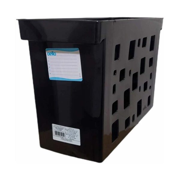 Caixa Arquivo Sem Pasta Suspensa Multiuso Preto Dello - Image 7