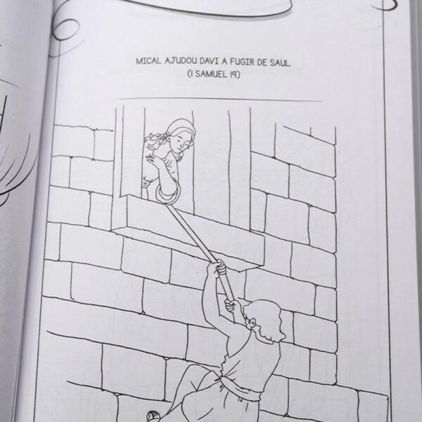 Livro 333 Histórias da Bíblia para Colorir - Image 5
