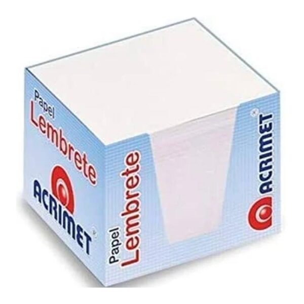 Papel Lembrete Branco Com 750 Folhas Acrimet