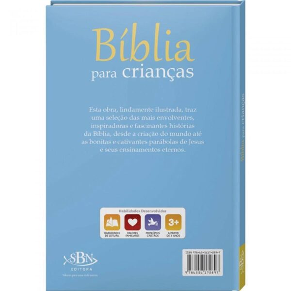 Bíblia para Crianças Azul SBN Editora - Image 2