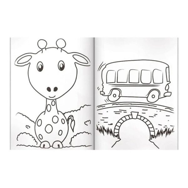 Livro 365 Desenhos Para Colorir Capa Verde - Image 2