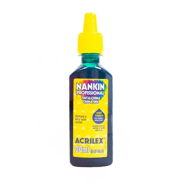 Tinta Nankin 20ml Verde Bandeira Acrilex