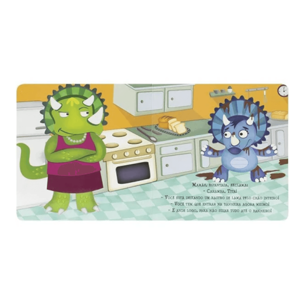 Livro Dinos Arregalados Tita Toma Um Banho Todolivro - Image 3