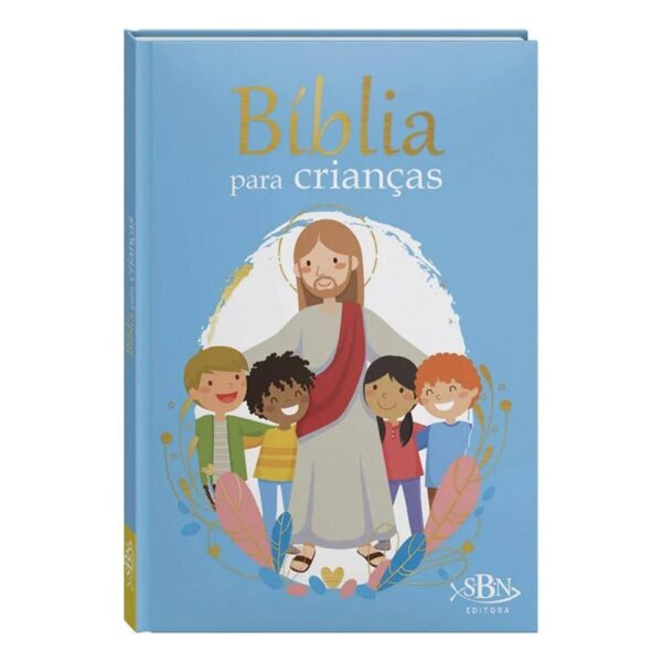 Bíblia para Crianças Azul SBN Editora
