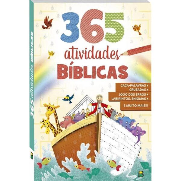 Livro 365 Atividades Bíblicas Brasileituras