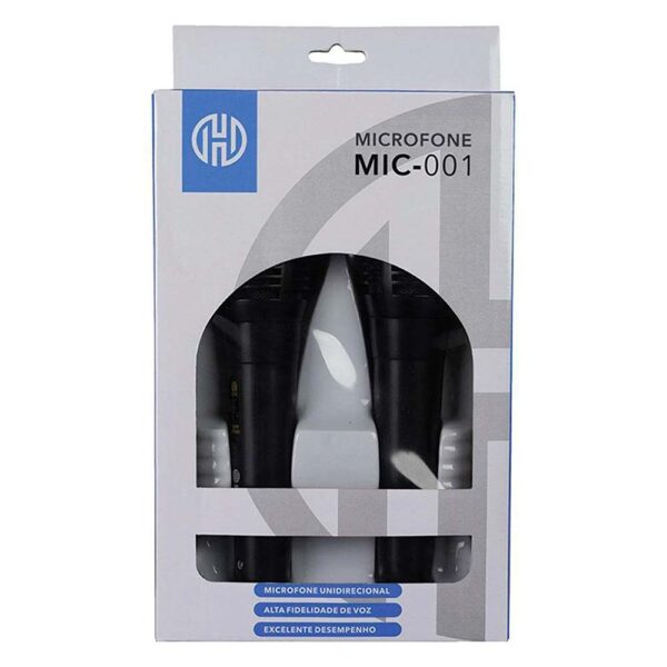 Microfone Com Fio MIC-001 2 Unidades Hoopson - Image 4