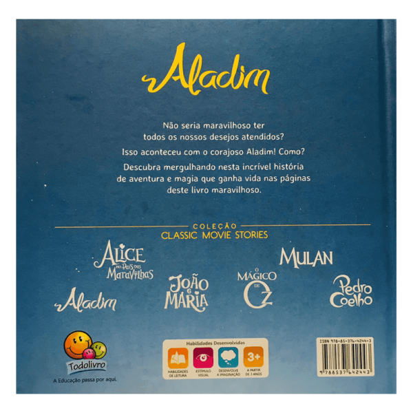 Livro Classic Movie Stories Aladim Todo Livro - Image 2