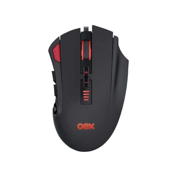 Mouse Gamer Strike 10.000DPI MS-315 RGB 12 Botões OEX