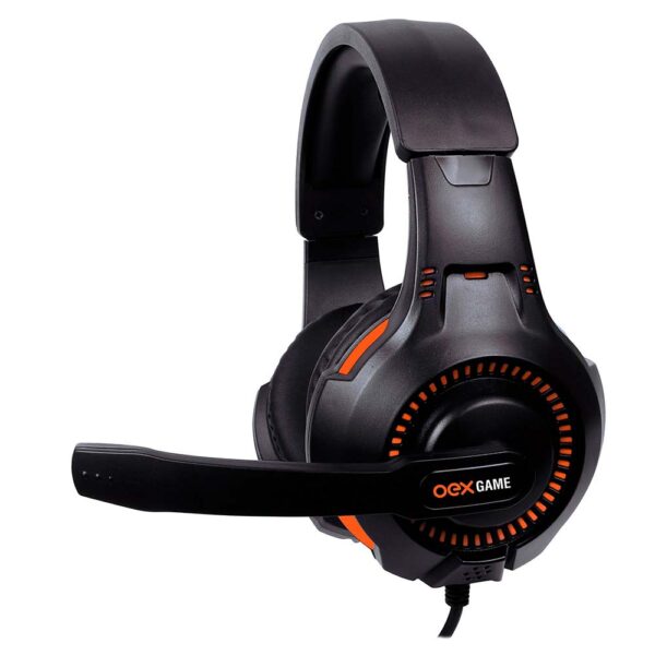 Headset Gamer Gorky HS-413 Led LaranjaOex