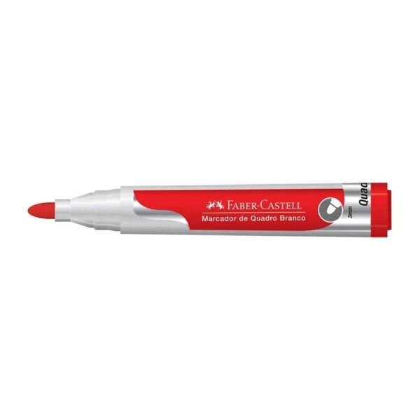 Marcador Quadro Branco Vermelho Faber Castell - Image 3