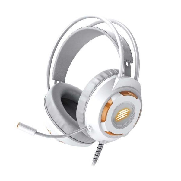 Headset Gamer Kaster HS-416 Branco USB Led OEX
