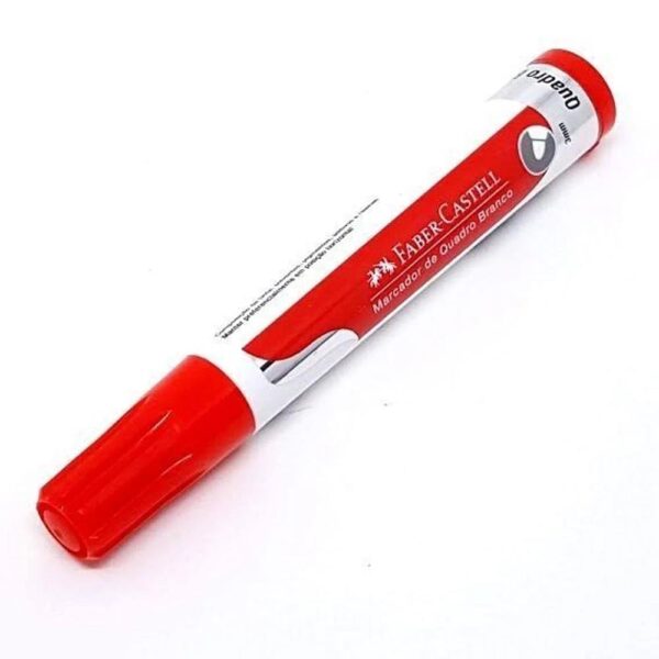 Marcador Quadro Branco Vermelho Faber Castell - Image 2