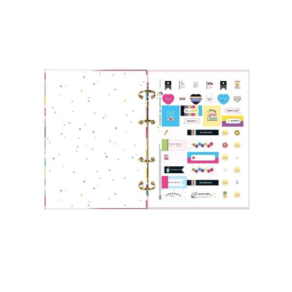 Agenda Planner Argolado 160 Folhas Be Nice Tilibra - Image 3