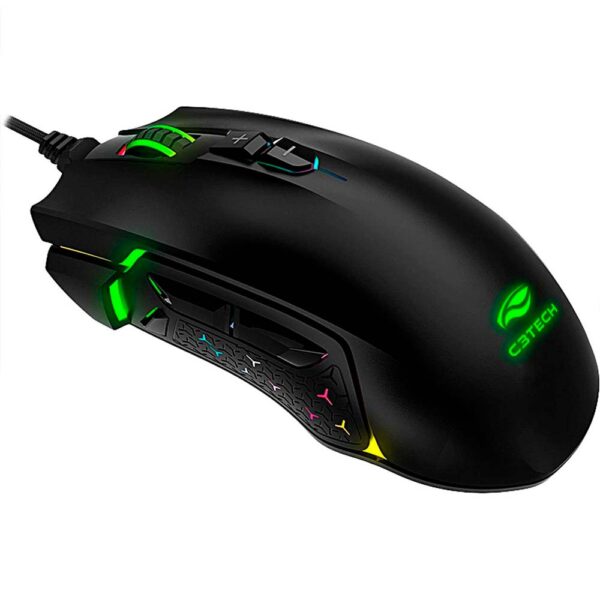 Mouse Gamer Raven Mg-750bk 10000 DPI C3tech