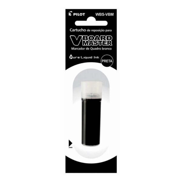 Refil Marcador Para Quadro Branco Preto WBS-VBM Pilot