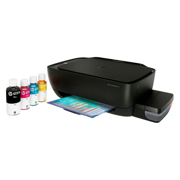 Impressora Multifuncional HP Ink Tank 416 com Conexão Wi-Fi e USB Preto Bivolt - Image 4