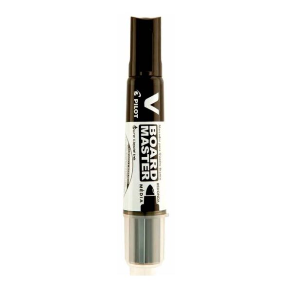 Marcador Quadro Branco Preto V Board Recarregável Pilot