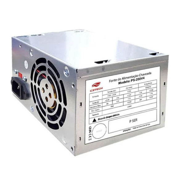Fonte C3Tech Atx 200w PS-200V4 Sem Cabo - Image 9
