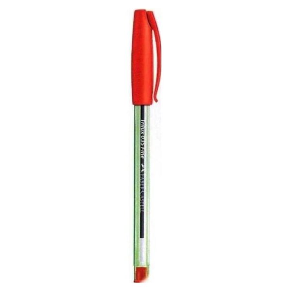 Caneta Esferográfica Trilux 035 Fine Ponta Fina Vermelha Faber Castell