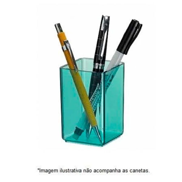 Porta Lápis Verde Clear 933.3 Acrimet - Image 2