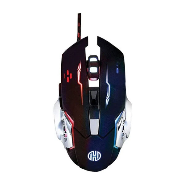 Mouse Gamer Com Led Hoopson 1200 A 2400 Dpi 6 Botões