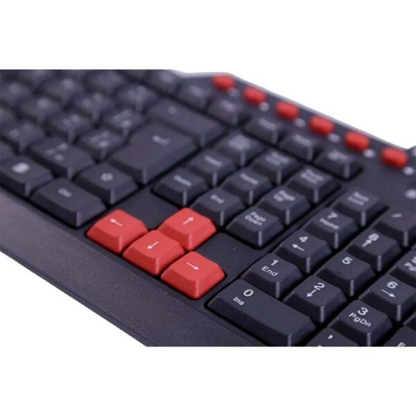 Teclado Gamer Usb Action Tc200 Preto/Vermelho Oex - Image 7