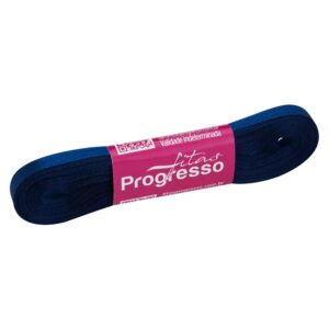Fita De Cetim 7mmx10m Azul Marinho Cor 215 Fitas Progresso