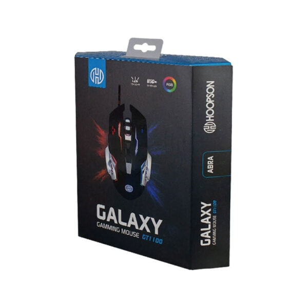 Mouse Gamer Com Led Hoopson 1200 A 2400 Dpi 6 Botões - Image 2