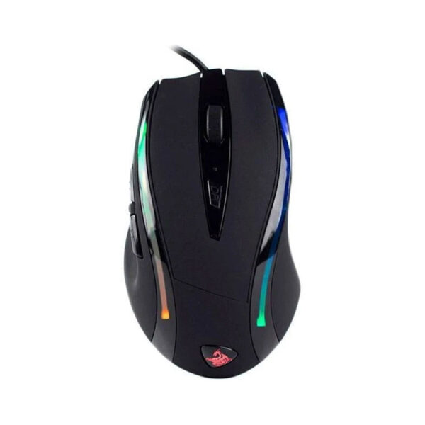 Mouse Gamer Switch Gx18 Hoopson Rgb 4000DPI Com Pesos Adaptáveis