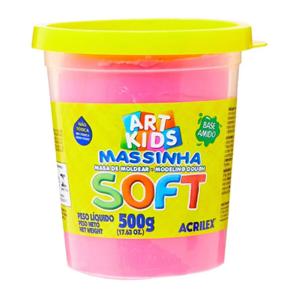 Massa de Modelar Soft 500g Maravilha Acrilex