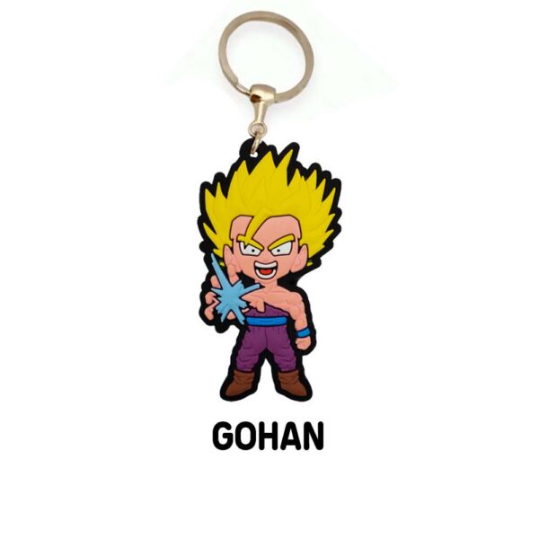 Chaveiro De Borracha Gohan Temático Divertido